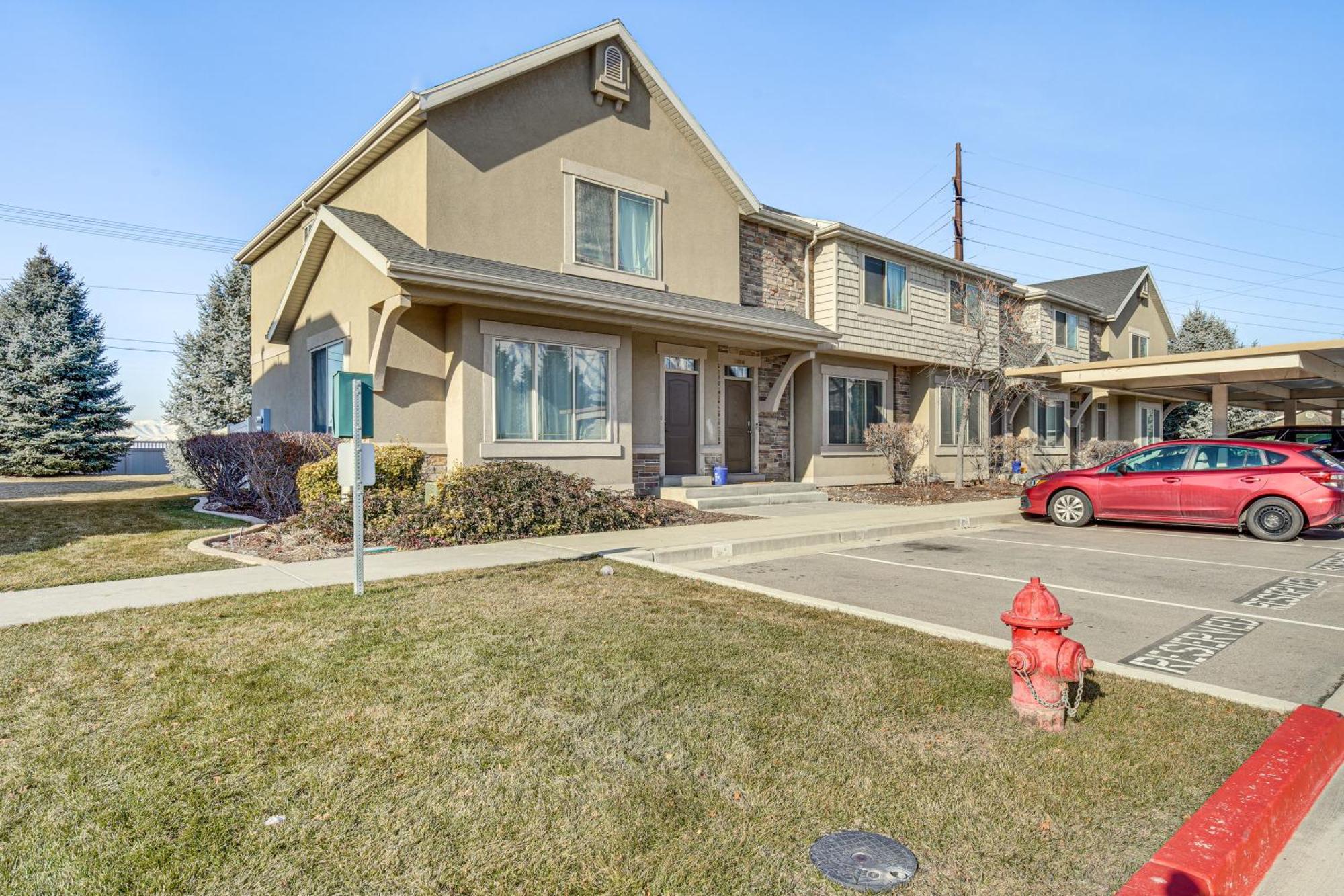 Charming Orem Townhome 5 Mi To Byu! Exterior photo